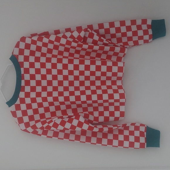 FOREVER 21 Longsleeve Checkered Crop Top - Picture 5 of 7